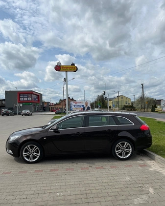 Opel Insignia cena 23900 przebieg: 185500, rok produkcji 2012 z Szczekociny małe 79